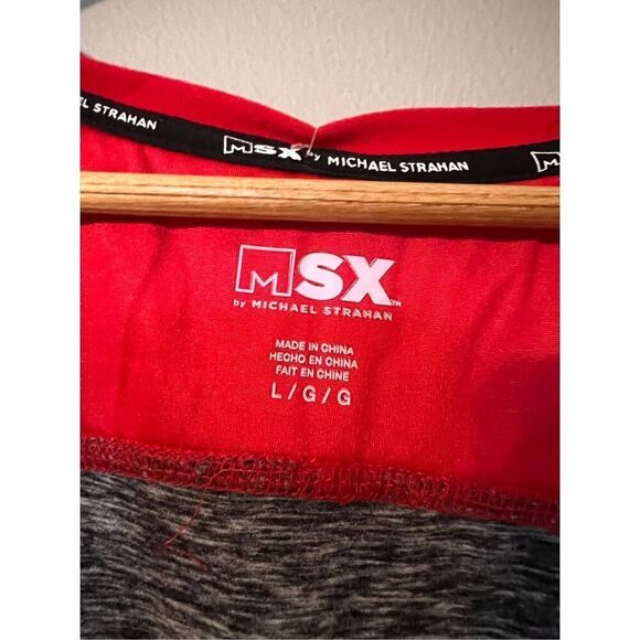 MSX Michael Strahan Size L Superbowl LVII Zip Up Hoodie Sweatshirt Colorblock - Picture 14 of 15